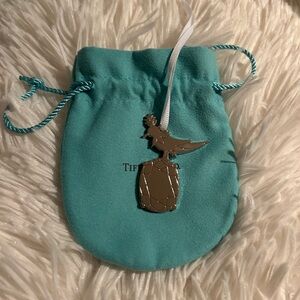 Tiffany & Co Bird on a rock Ornament